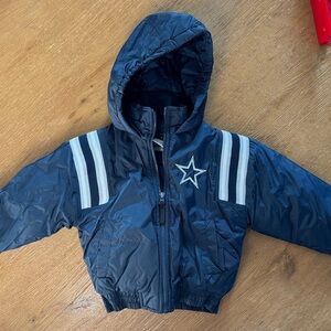Puma Dark Blue Star Puffer Jacket Dallas Cowboys 5T